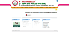 Desktop Screenshot of mites.org.in
